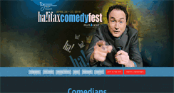 Desktop Screenshot of halifaxcomedyfest.ca