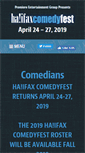 Mobile Screenshot of halifaxcomedyfest.ca